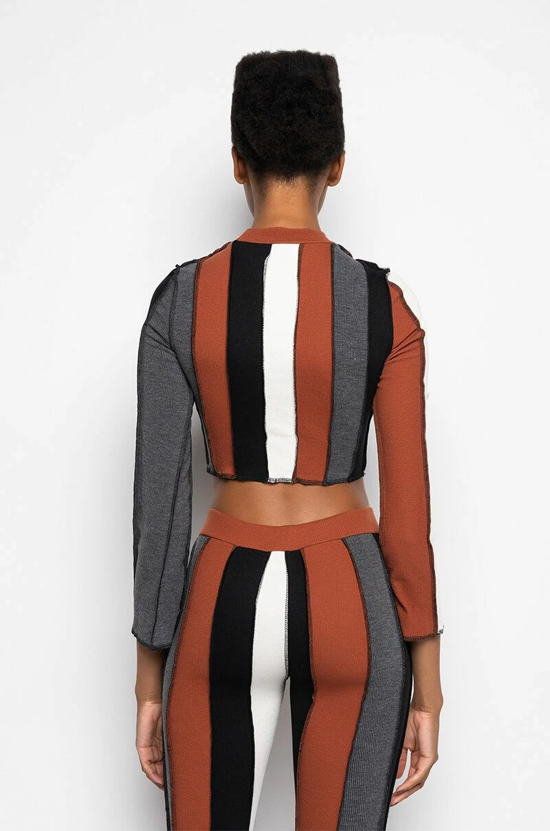 ALL DAY CONTRAST TRIM TURTLENECK TEE - Image 5