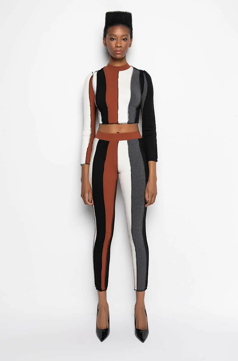 ALL DAY CONTRAST TRIM TURTLENECK TEE - Image 7