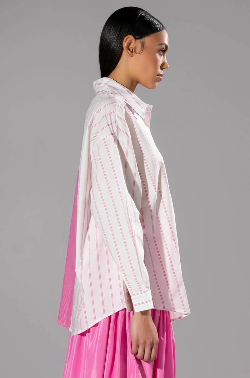 ALL TOGETHER NOW LONG SLEEVE BUTTON DOWN BLOUSE - Image 6