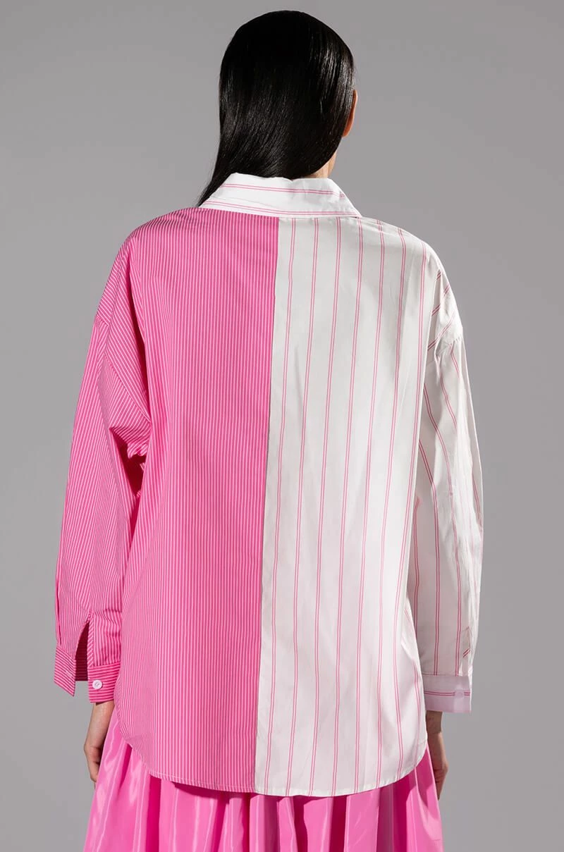 ALL TOGETHER NOW LONG SLEEVE BUTTON DOWN BLOUSE - Image 7