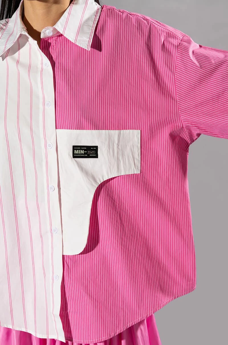 ALL TOGETHER NOW LONG SLEEVE BUTTON DOWN BLOUSE - Image 8