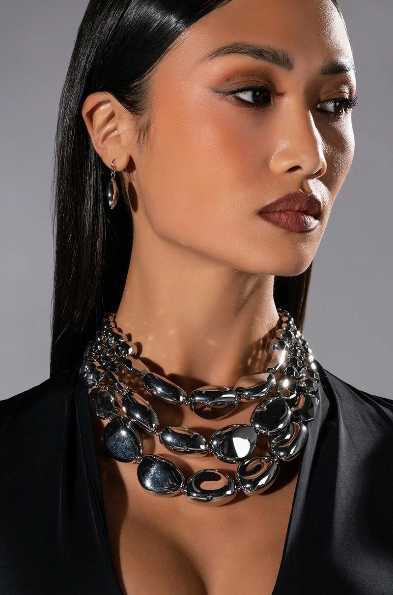 AU NATURALE LAYERED NECKLACE SET - Image 3