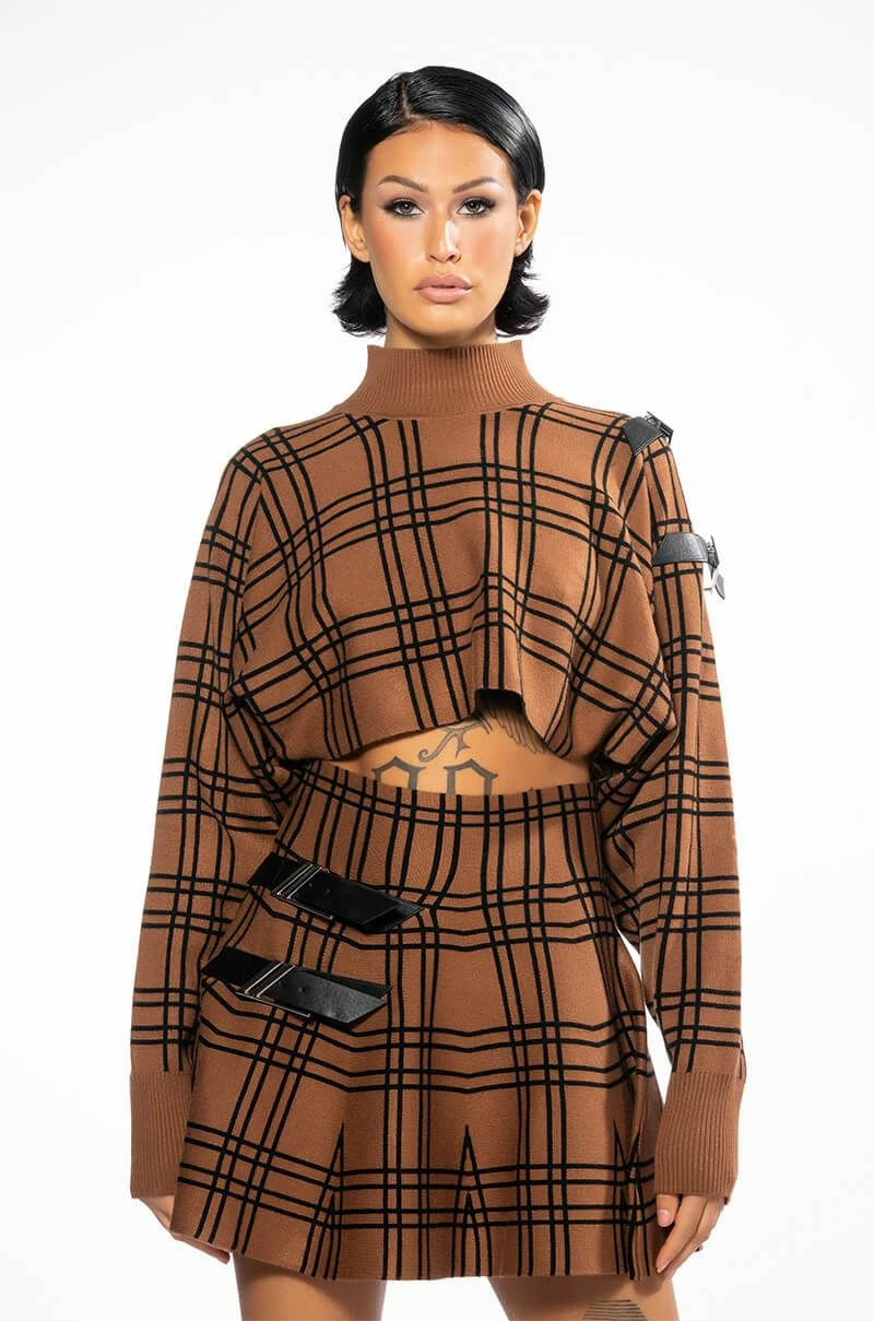 BLAIR BUCKLE KNIT LONG SLEEVE TOP - Image 5