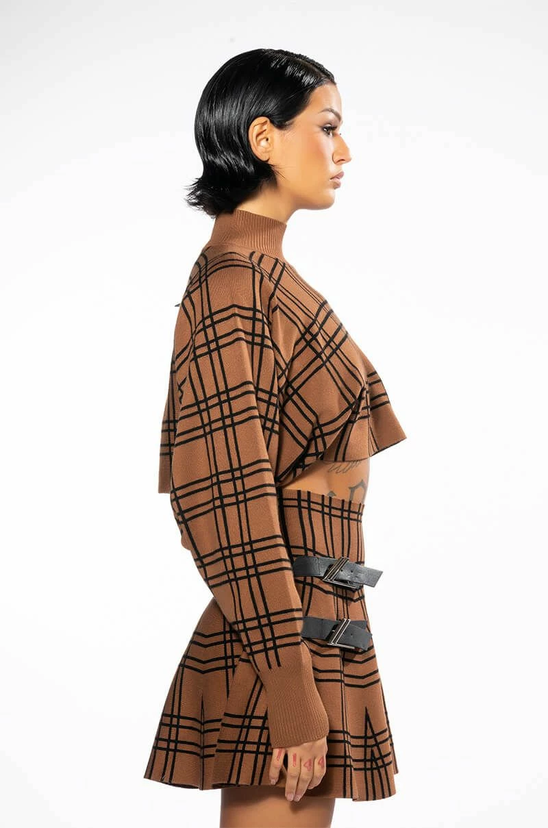 BLAIR BUCKLE KNIT LONG SLEEVE TOP - Image 6