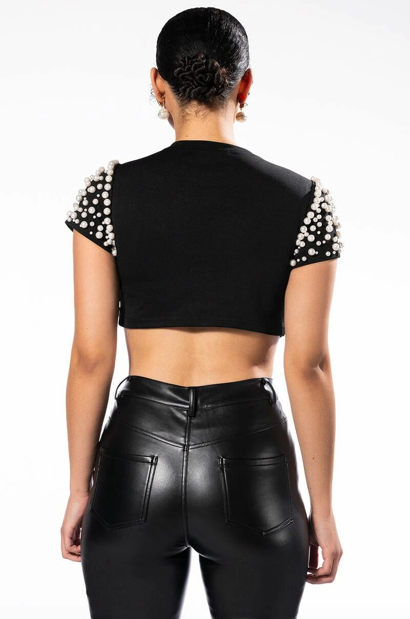 BLING IT ON EMBELLISHED T SHIRT - Image 5