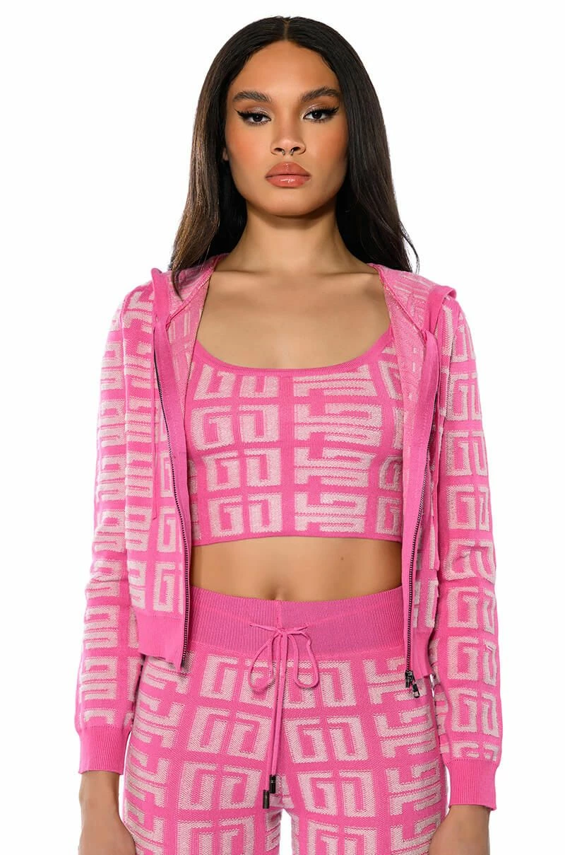 BLOWN AWAY CROPPED KNIT TANK TOP - Image 2