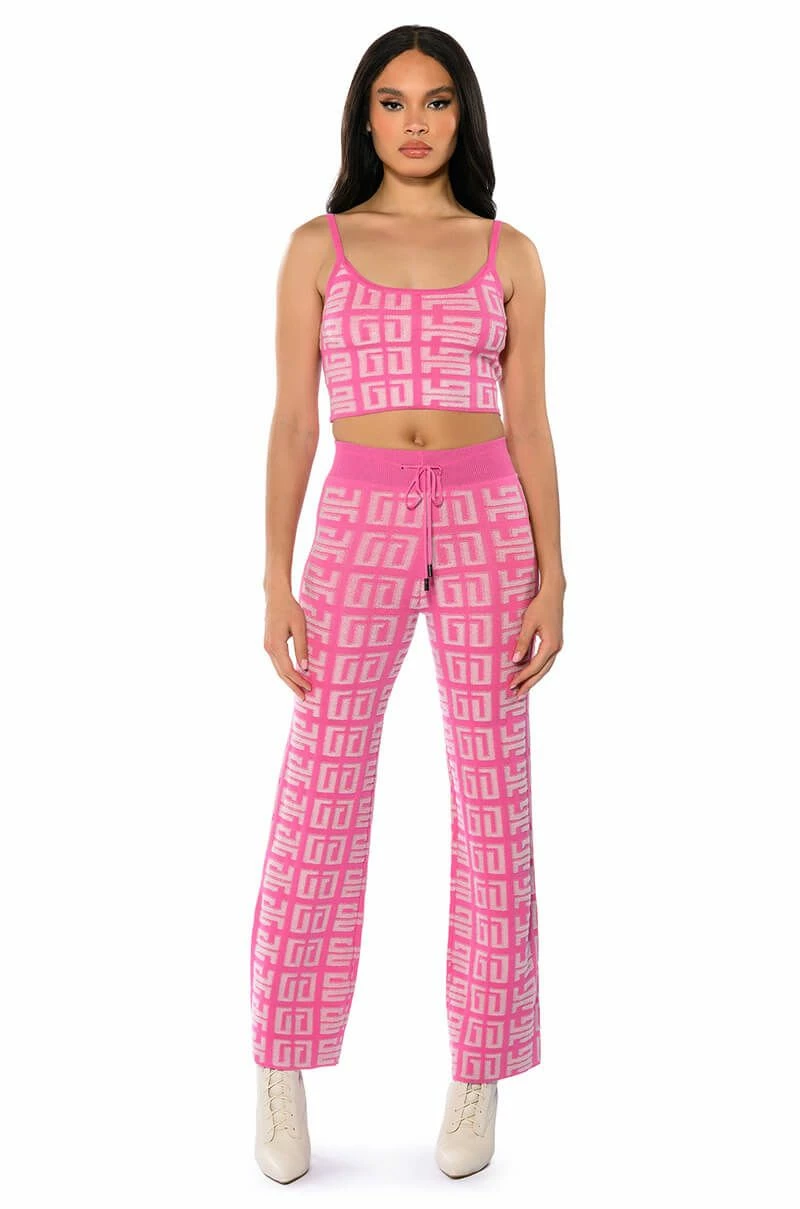 BLOWN AWAY CROPPED KNIT TANK TOP - Image 4