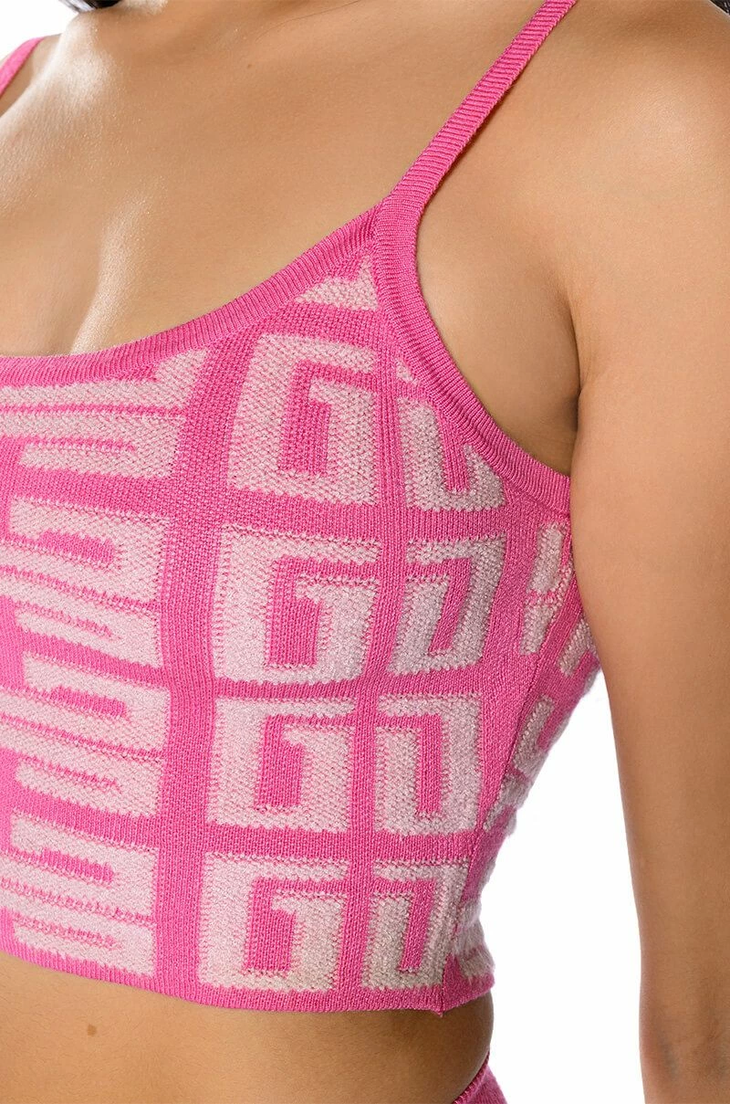 BLOWN AWAY CROPPED KNIT TANK TOP - Image 8