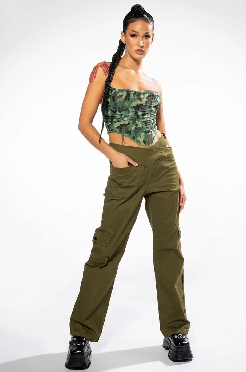 CAMO MESH CORSET - Image 2
