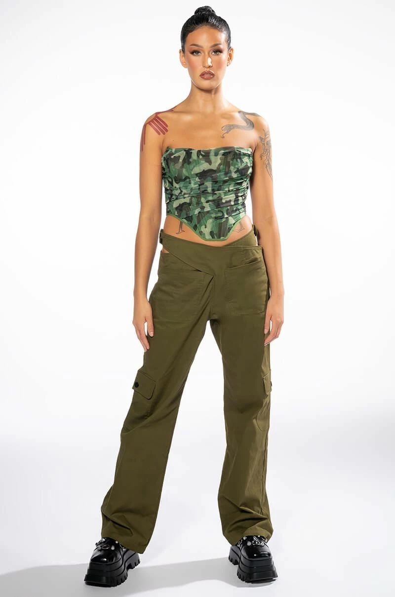 CAMO MESH CORSET - Image 7