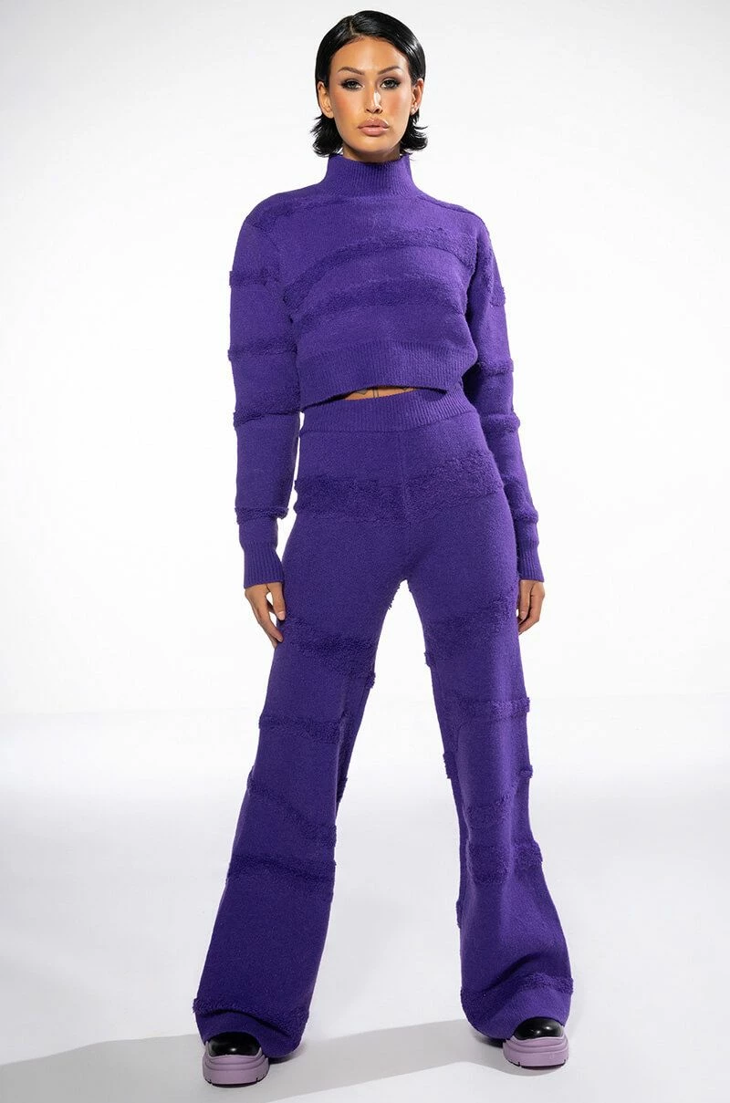 CHEYENNE CROPPED MOCK NECK SWEATER - Image 2