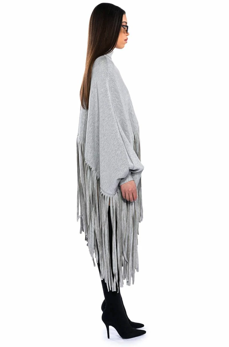 CITY GIRL FRINGE SWEATSHIRT - Image 6