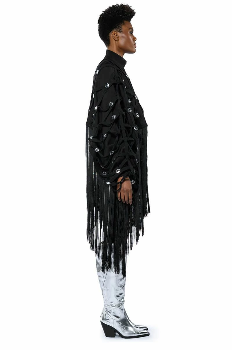 CITY LIVIN FRINGE SWEATSHIRT - Image 13