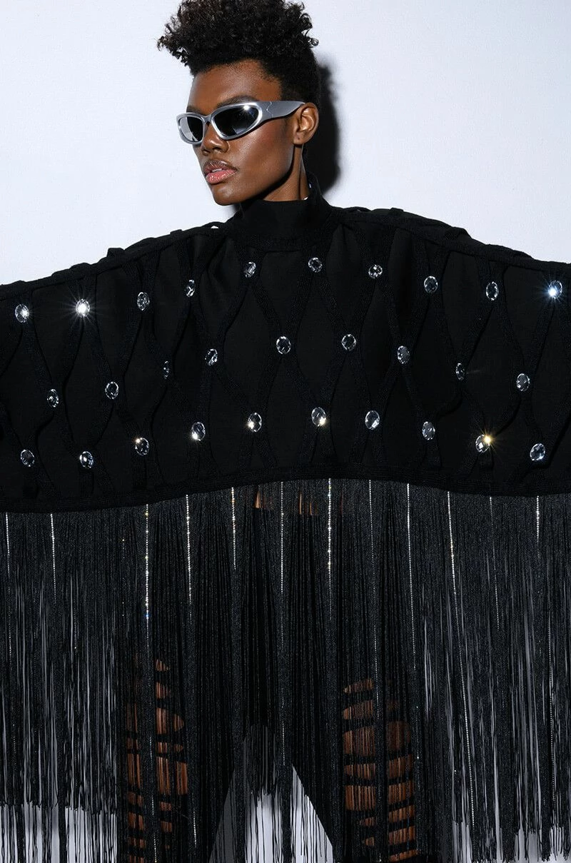 CITY LIVIN FRINGE SWEATSHIRT - Image 8