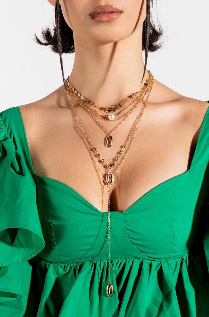 CLEAR WATERS NECKLACE SET - Image 3