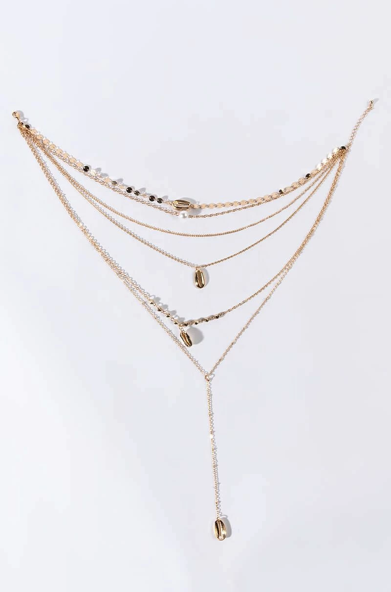 CLEAR WATERS NECKLACE SET