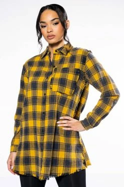 DARK FANTASY BUTTON DOWN FLANNEL