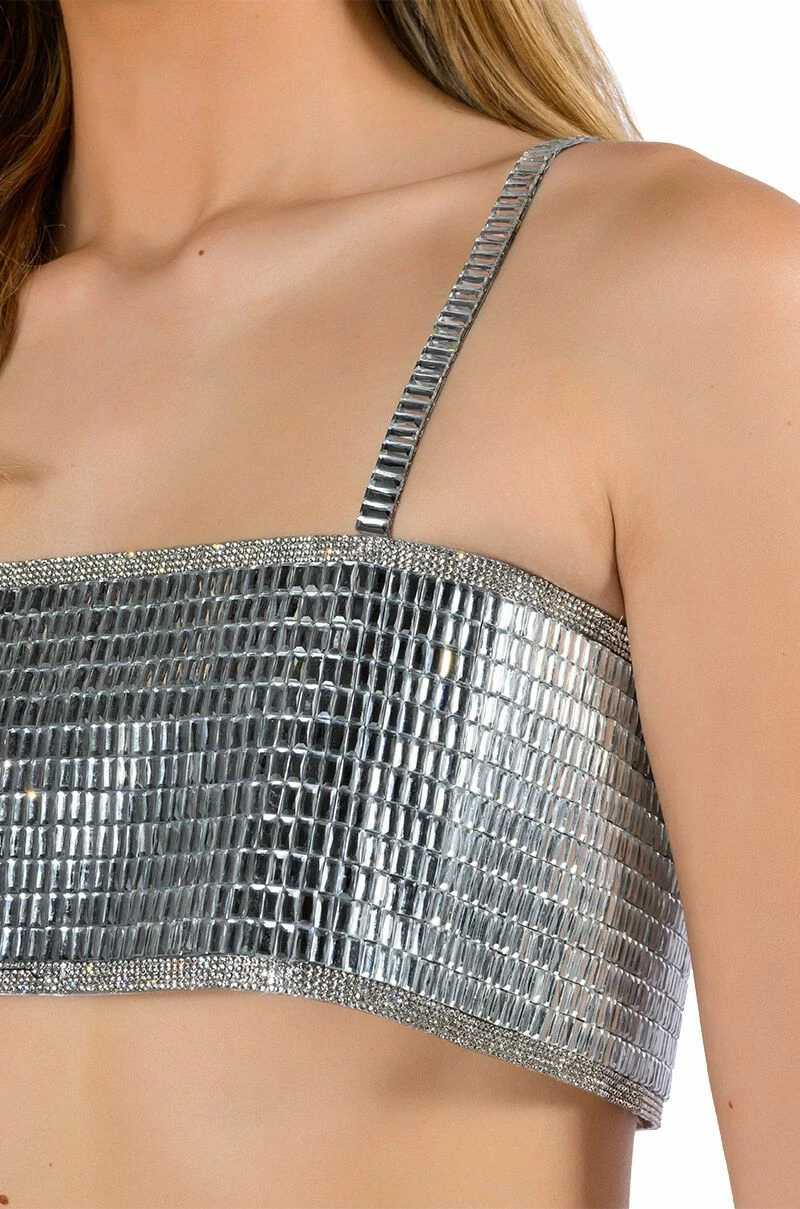 DISCO BALL MIRROR BRALETTE - Image 11