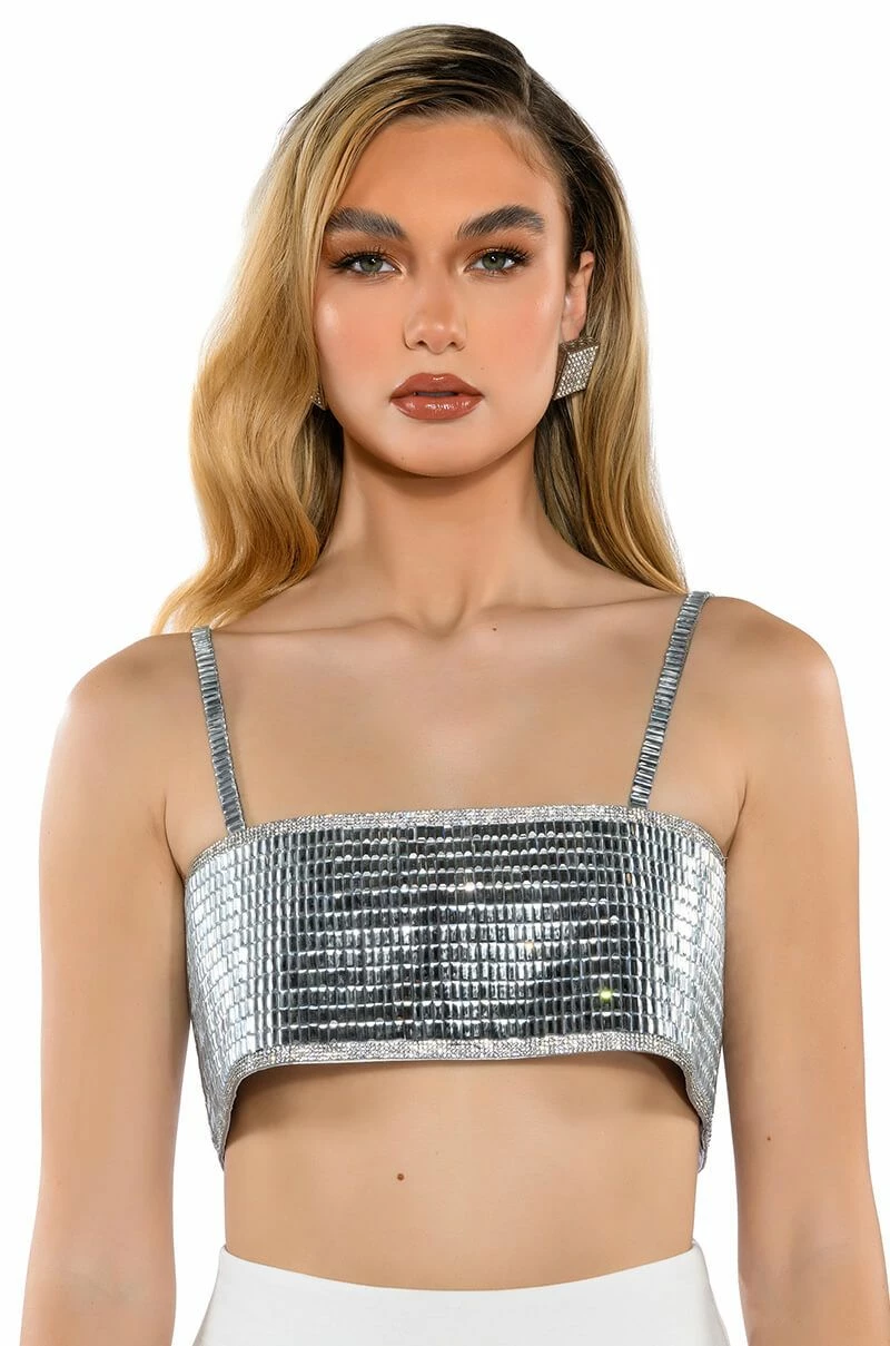 DISCO BALL MIRROR BRALETTE - Image 5