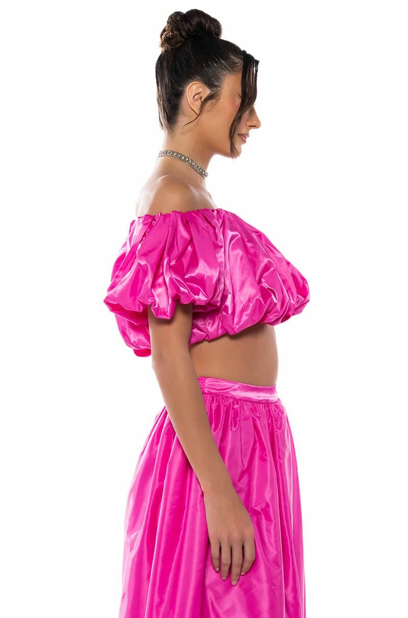 DRESS LIKE ROYALTY VOLUME CROP TOP - Image 6