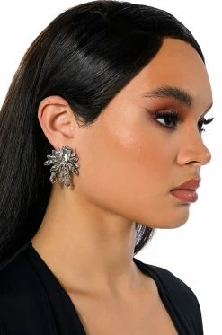 DRIP DROP EMBELLISHED STATEMENT STUDS