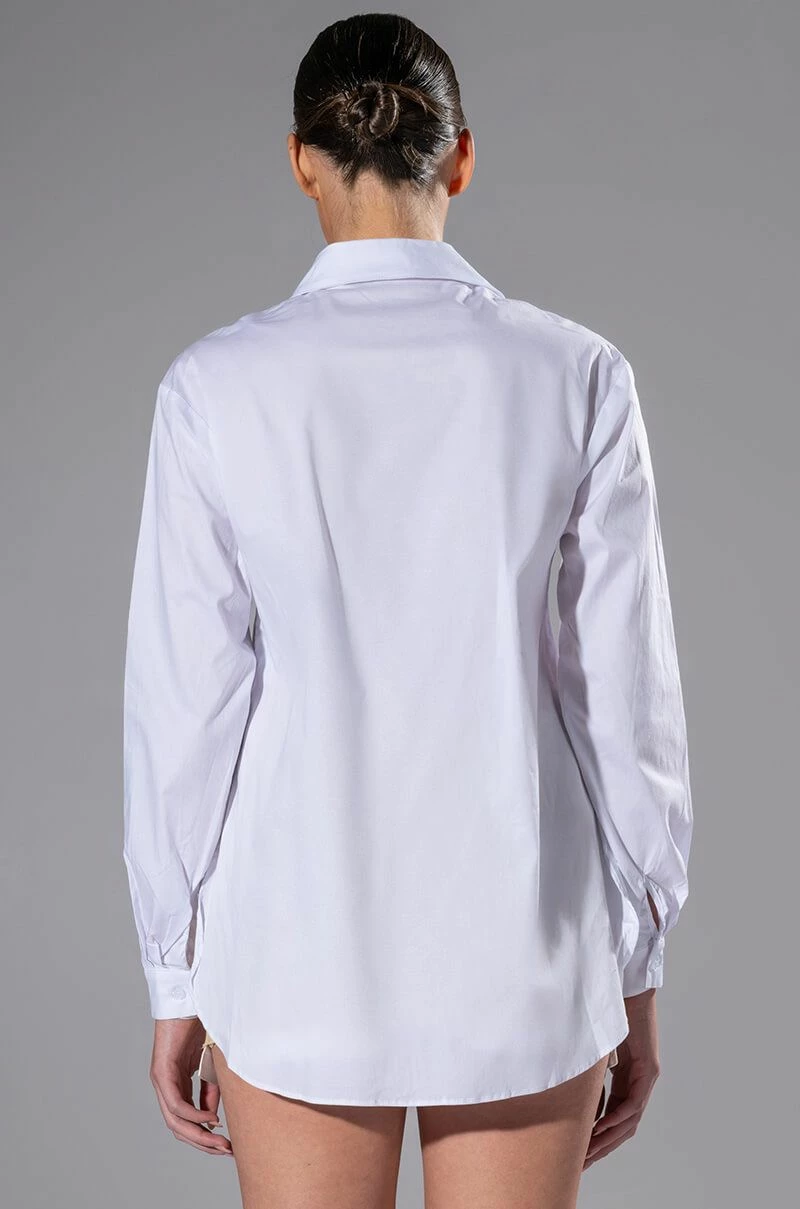 EASY POPLIN EVERYDAY BLOUSE - Image 6