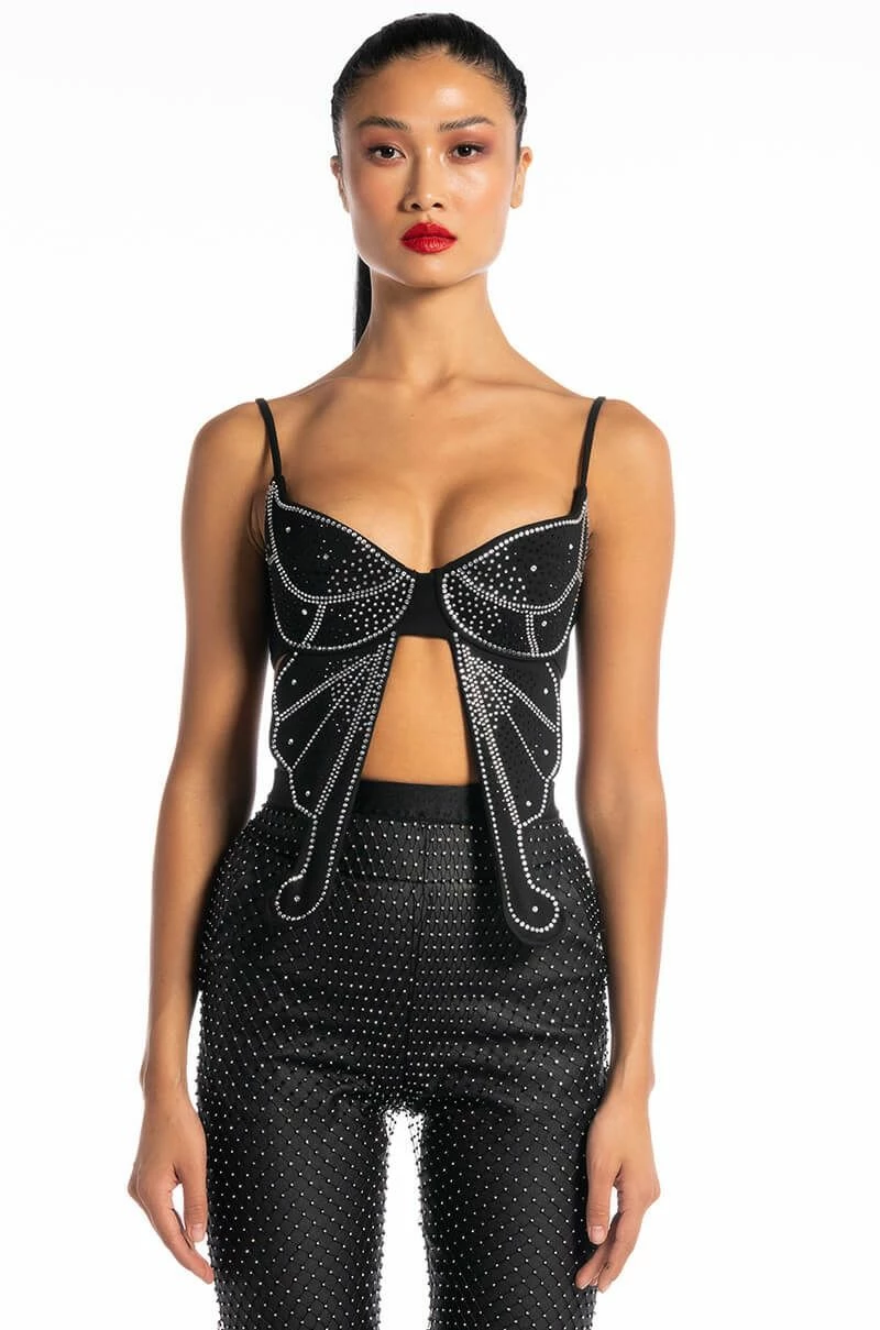 EVER AFTER BUTTERFLY EMBELLISHED BRA - Image 3