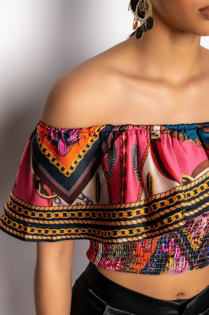 EXCUSE ME OFF THE SHOULDERS BLOUSE - Image 7