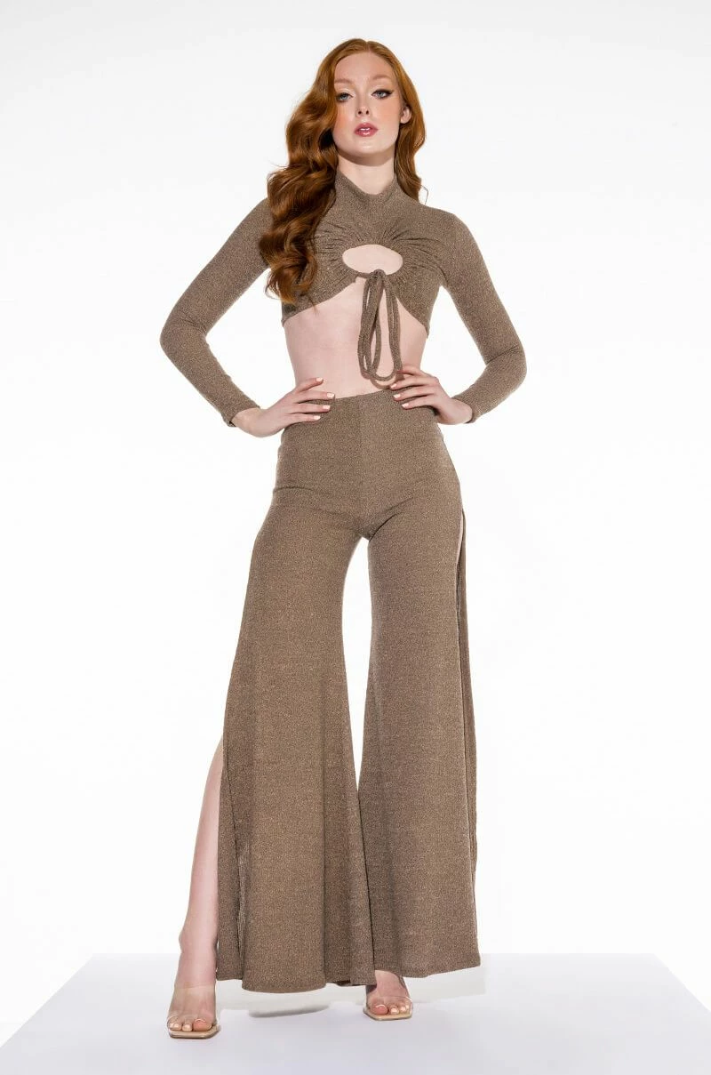 FEELING RIGHT MOCK NECK SWEATER TOP - Image 2