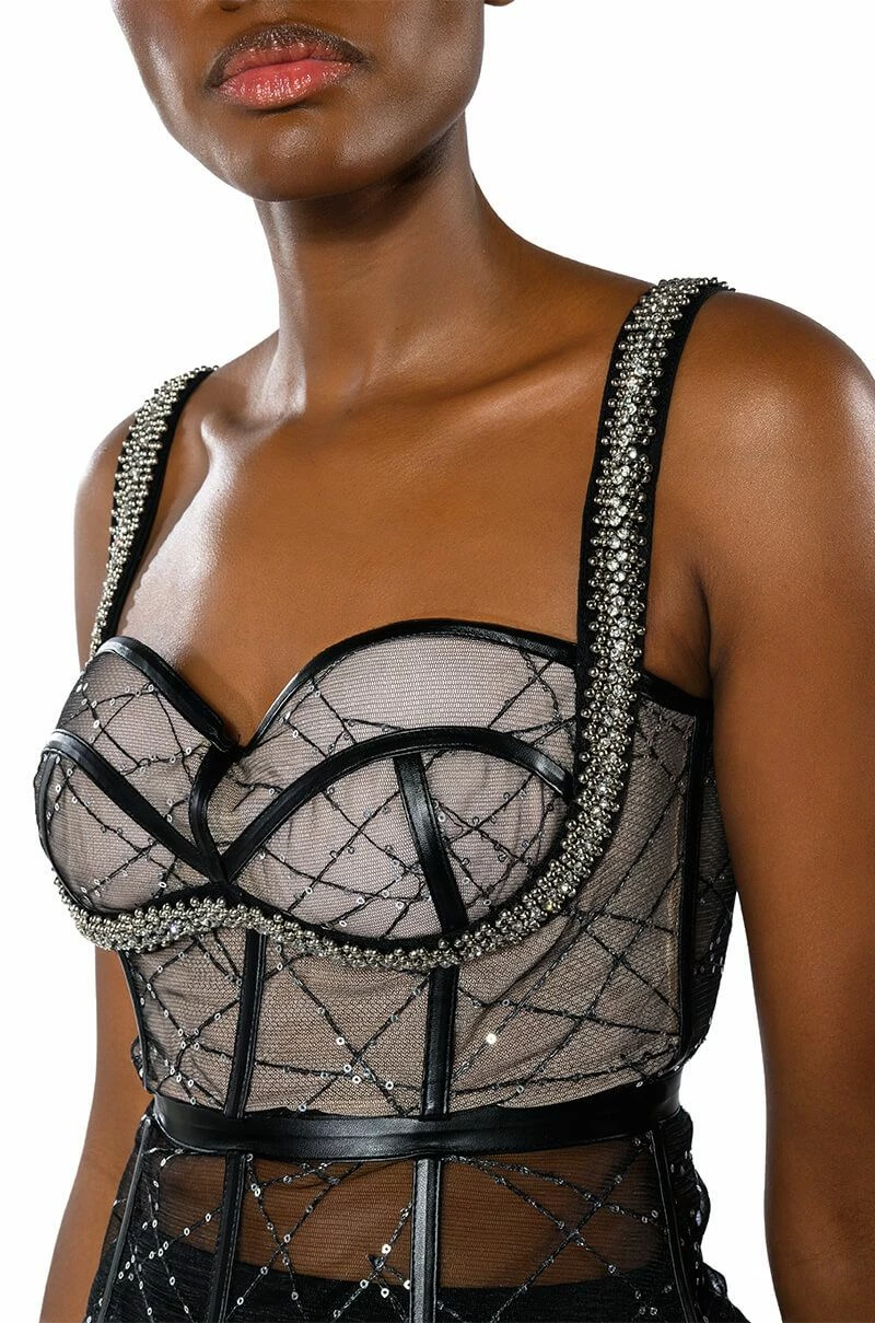 FEYA EMBELLISHED CORSET - Image 8