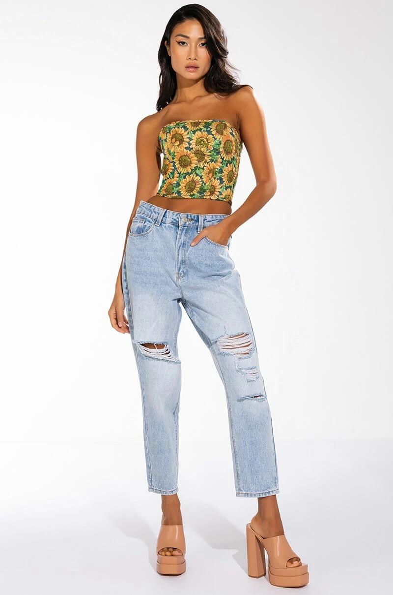 FIELD OF DREAMS BROCADE BUSTIER - Image 3