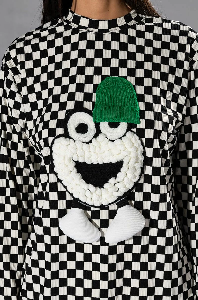 FUN TIMES CHECKERED TOP - Image 7