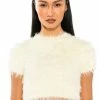 FUZZY MOOD SHORT SLEEVE TOP