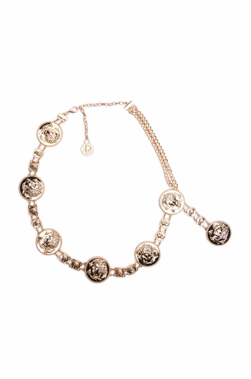 GOOD LUCK CHARM CHAIN BELT