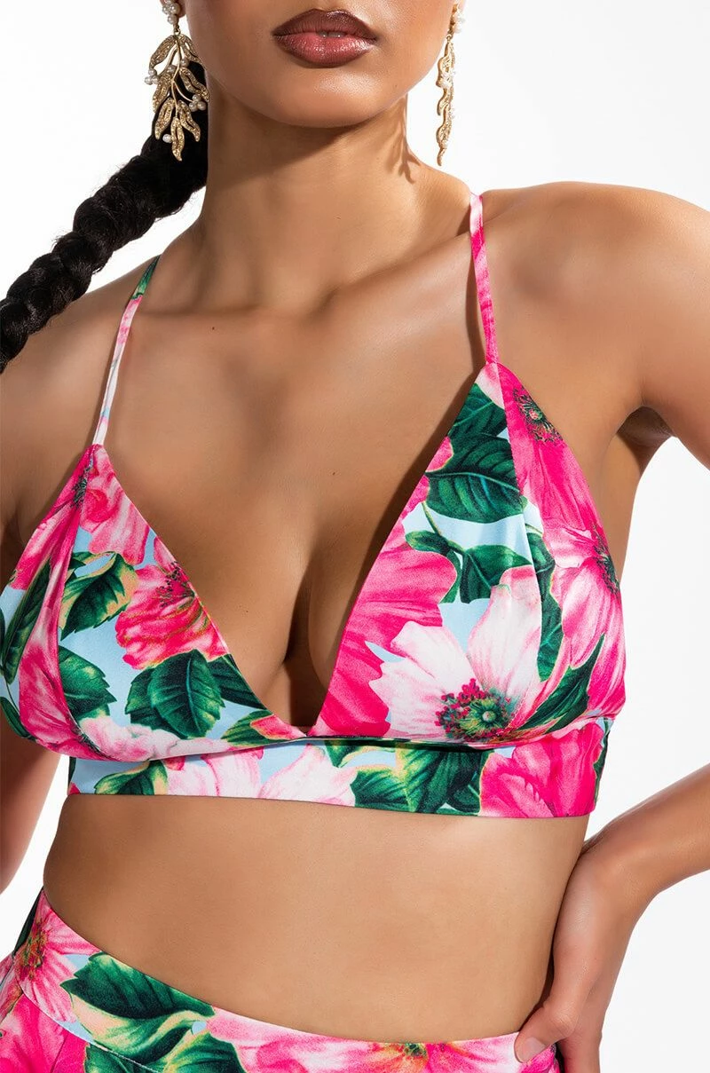 GOOD TO ME FLORAL BRALETTE - Image 2