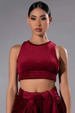 GRETCHEN CROPPED TANK TOP