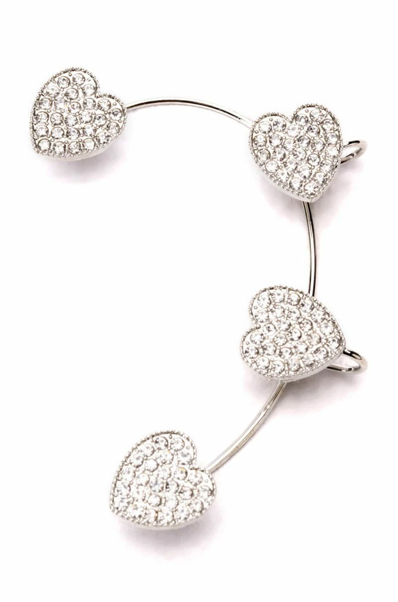 HEAR THE LOVE EMBELLISHED EAR CUFF - Image 2