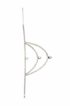 HER ROYAL HIGHNESS LAYERED RHINESTONE NECKLACE