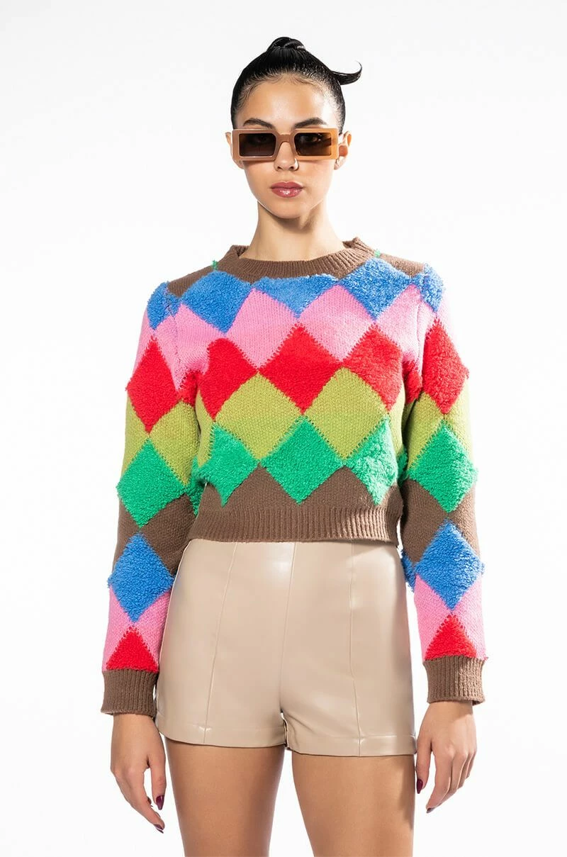 HIDEAWAY PATTERNED SWEATER - Image 5