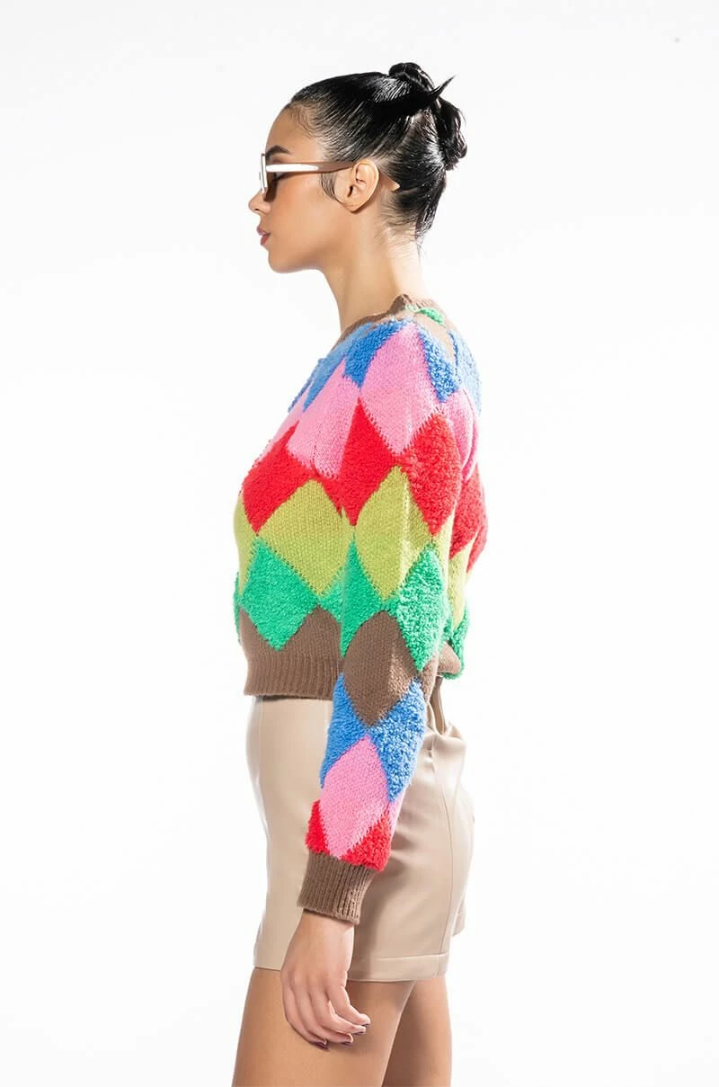 HIDEAWAY PATTERNED SWEATER - Image 6
