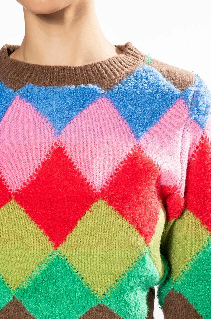 HIDEAWAY PATTERNED SWEATER - Image 8