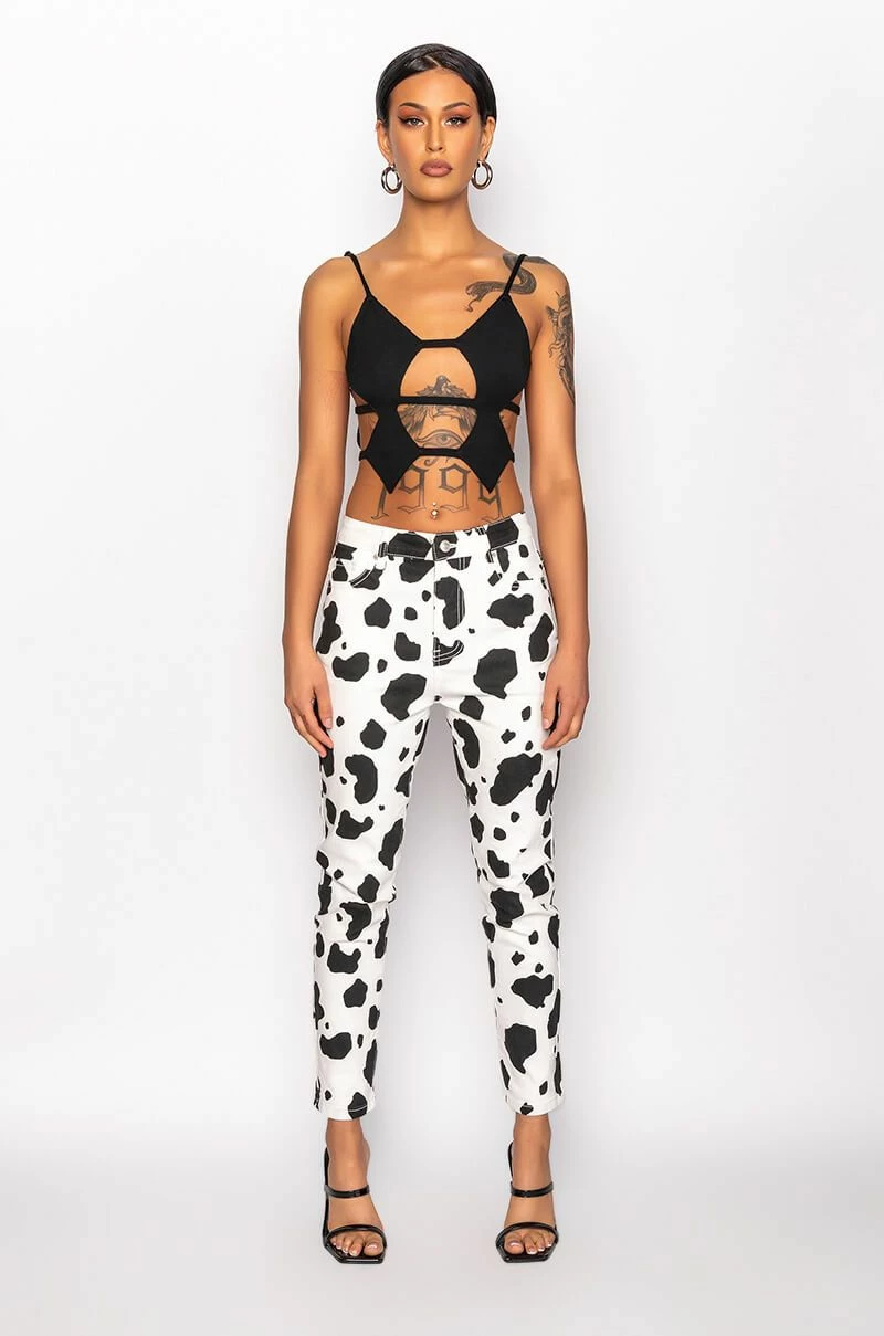 HOTTIE CUTOUT CROP TANK - Image 9