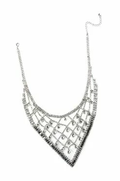 I LIKE WHAT I SEE RHINESTONE HANDKERCHIEF CHOKER