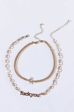 IDFWU NECKLACE SET