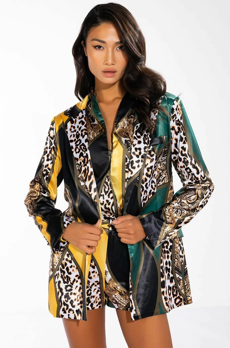 INTO THE WILD SATIN BODYSUIT - Image 3