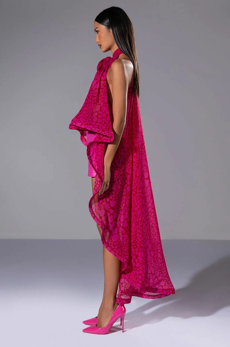 INTO THE WORLD HIGH LOW DRESSY TANK - Image 4