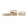 IVY PAVE RING SET