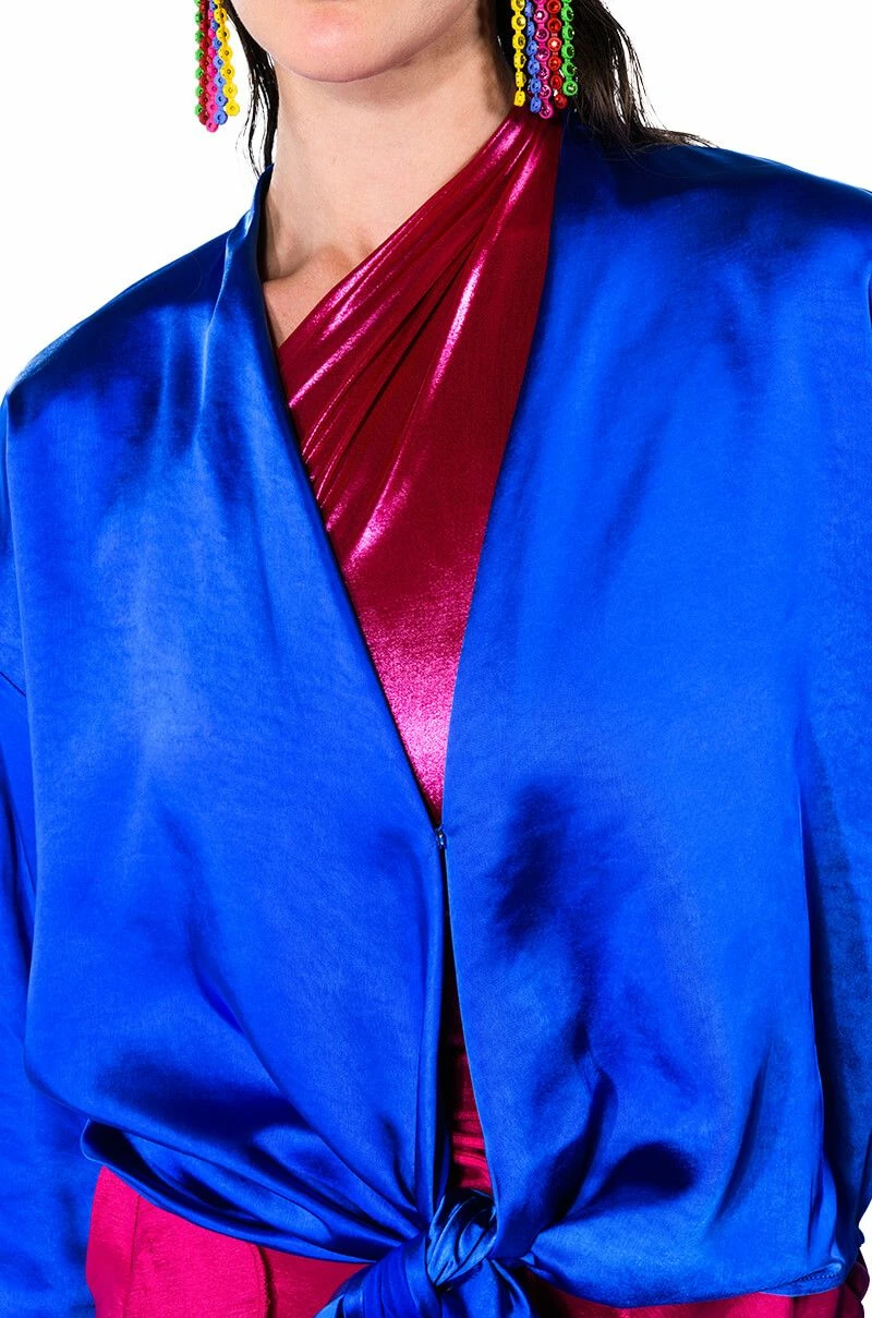 JAN TIE FRONT BLOUSE - Image 10