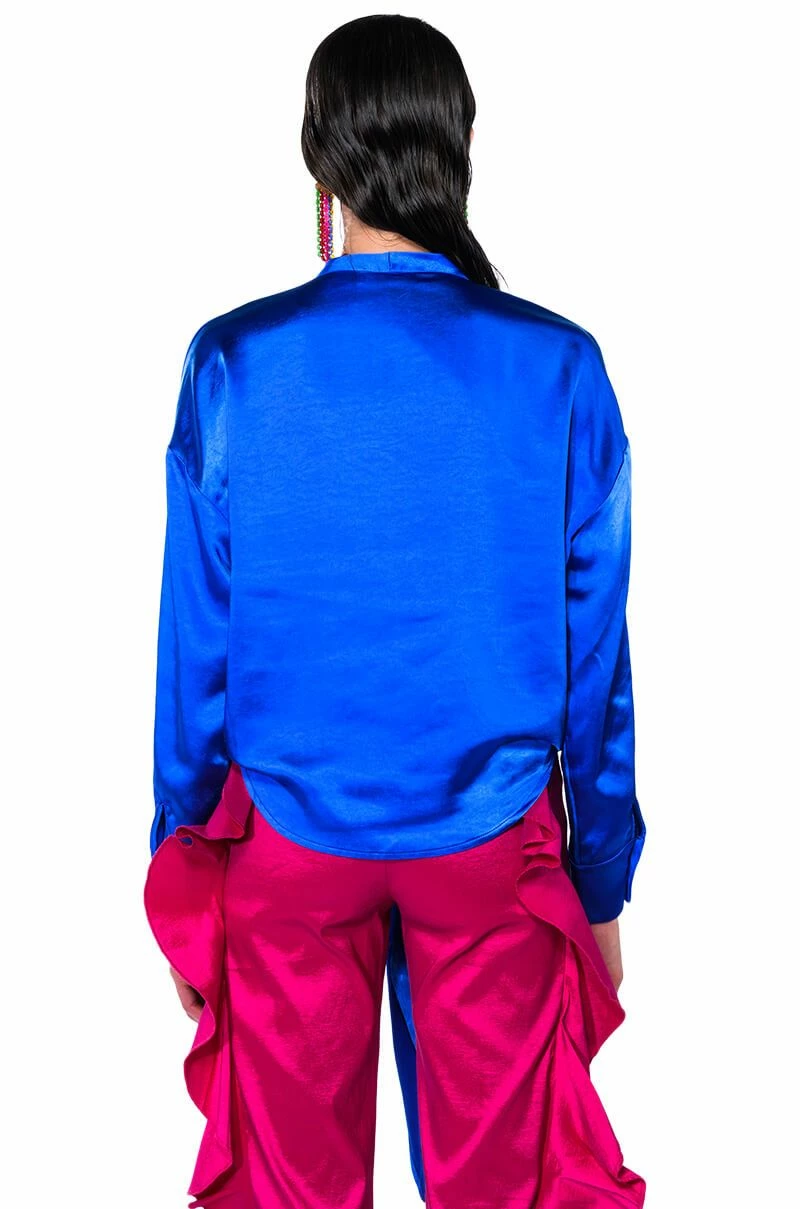 JAN TIE FRONT BLOUSE - Image 9