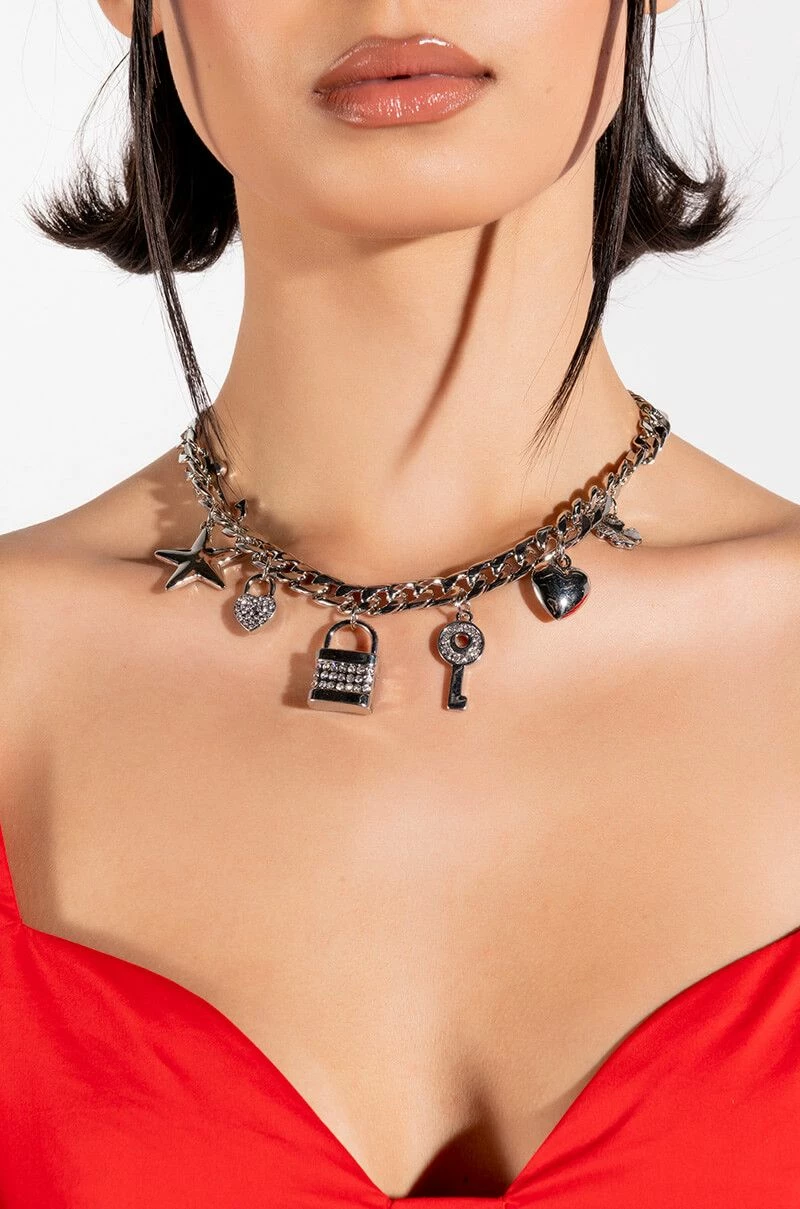 KEY TO MY HEART DAINTY NECKLACE - Image 3